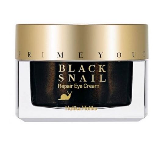 Holika Holika Prime Youth Black Snail Repair Eye Cream przeciwzmarszczkowy krem pod oczy ze śluzem ślimaka 30ml