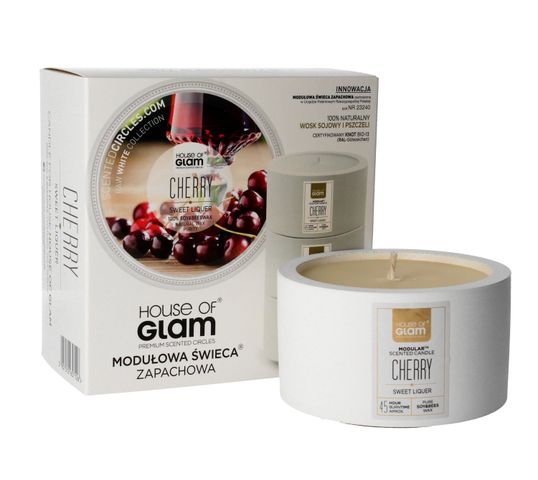 House Of Glam Modułowa Świeca zapachowa Sweet Cherry Liquer 200 g