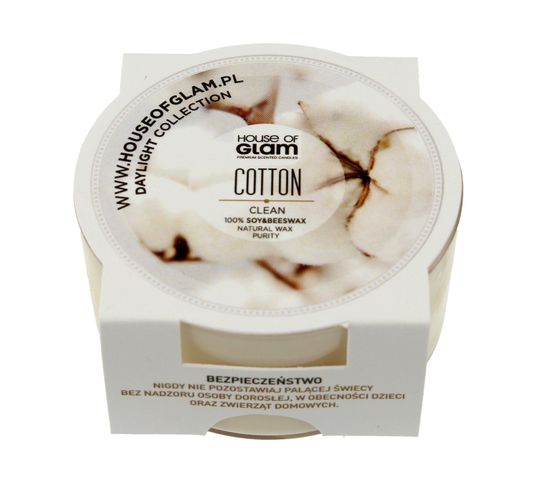 House Of Glam Świeca zapachowa mini Cotton Clean 45 g