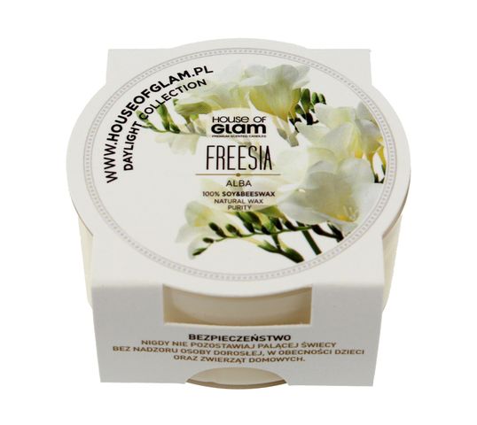 House Of Glam Świeca zapachowa mini Freesia Alba 45 g