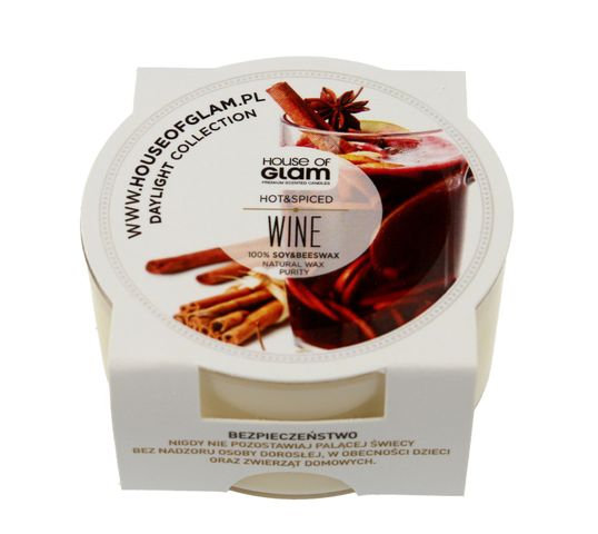 House Of Glam Świeca zapachowa mini Hot & Spiced Wine 45 g
