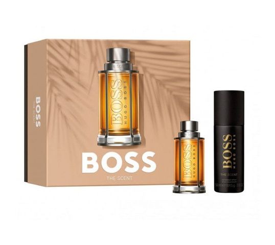 Hugo Boss The Scent For Man zestaw woda toaletowa spray 50ml + dezodorant w sprayu 150ml