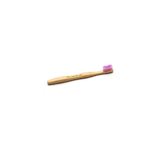 Humble Brush Bambusowa szczoteczka do zębów dla dzieci miękka fioletowa
