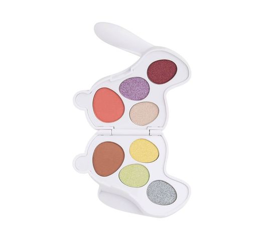 I Heart Revolution Bunny Fluffy Eyeshadow Palette – paleta cieni do powiek (4,8 g)