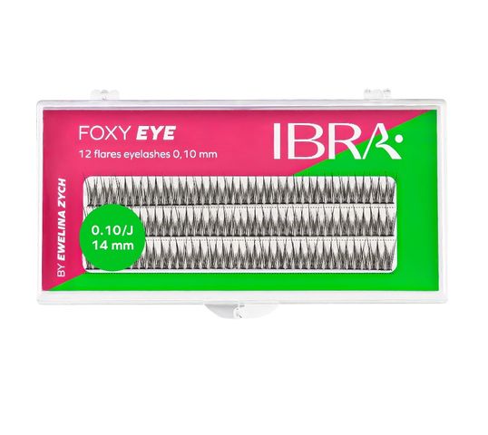 Ibra Foxy Eye kępki rzęs 14mm 120szt.