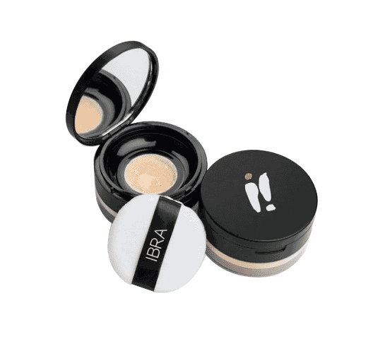 Ibra Makeup – sypki puder transparentny nr 1 (12 g)
