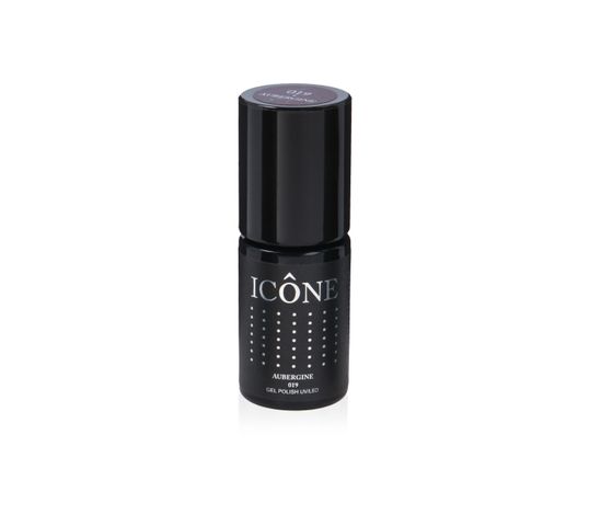 Icone Gel Polish UV/LED lakier hybrydowy 019 Aubergine 6ml
