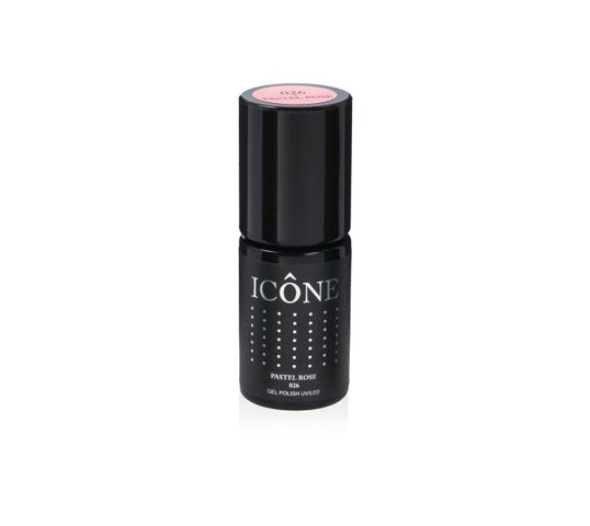 Icone Gel Polish UV/LED lakier hybrydowy 026 Pastel Rose 6ml