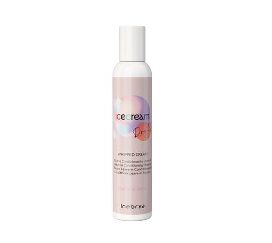 Inebrya Dry-T Whipped Cream odżywiająca pianka do włosów (200 ml)