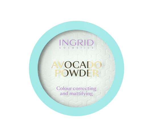 Ingrid Avocado Powder puder korygująco-matujący (8 g)