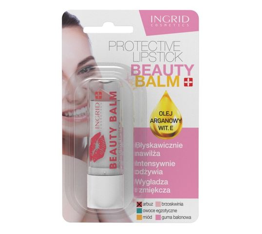 Ingrid Beauty Balm pomadka ochronna do ust Arbuz (3,6 g)