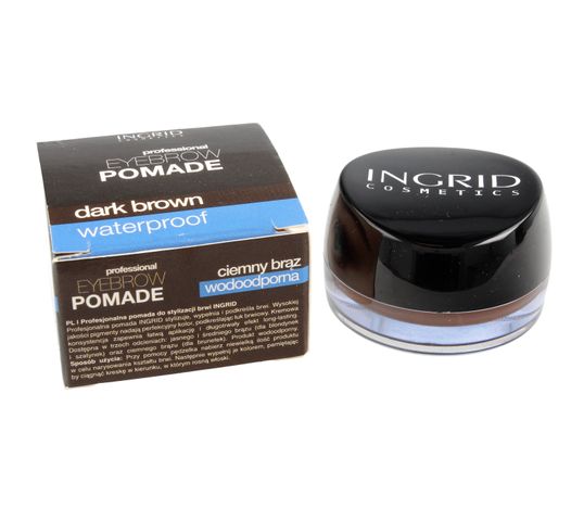 Ingrid Eyebrow Pomade pomada do stylizacji brwi nr 202 Dark Brown (5 g)
