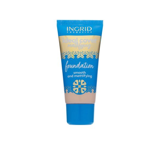 Ingrid Ideal Cover Mattifying Foundation podkład matujący 402 Natural Beige (30 ml)