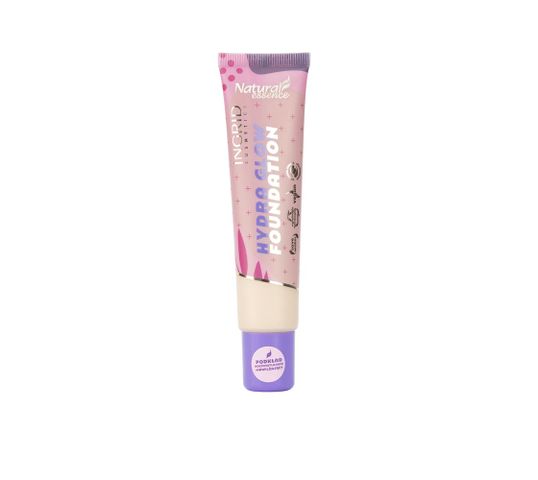 Ingrid Natural Essence Hydra Glow podkład rozświetlająco-nawilżający 01 (30 ml)