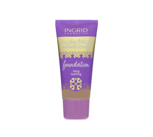 Ingrid Nude Face Natural Result Foundation podkład kryjący 24 Nutty (30 ml)
