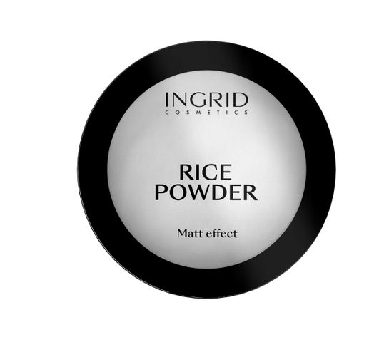 Ingrid Rice Powder puder do twarzy Translucent (10 g)