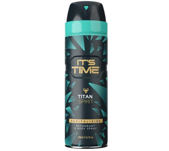 It's Time Dezodorant do ciała w sprayu Titan Spirit 200ml