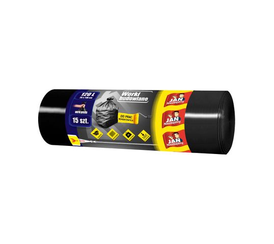 Jan Niezbędny–  Worki budowlane 120L (15 szt.)