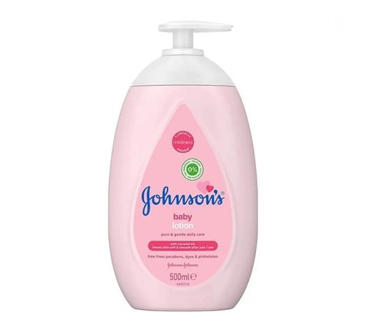 Johnson & Johnson Johnson's Baby Lotion mleczko do ciała dla dzieci i niemowląt z pompką (500 ml)