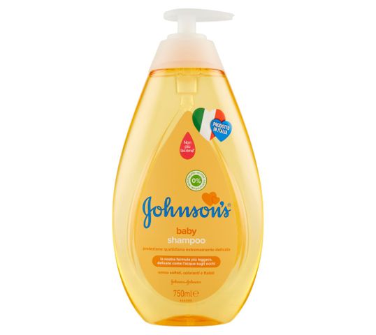 Johnson & Johnson Johnson's Baby Shampoo szampon do włosów dla dzieci z pompką (750 ml)
