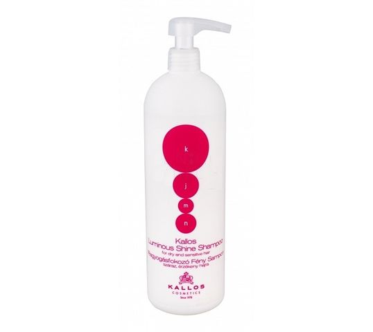 Kallos KJMN Luminous Shine Shampoo szampon potęgujący połysk do włosów suchych i wrażliwych 1000ml