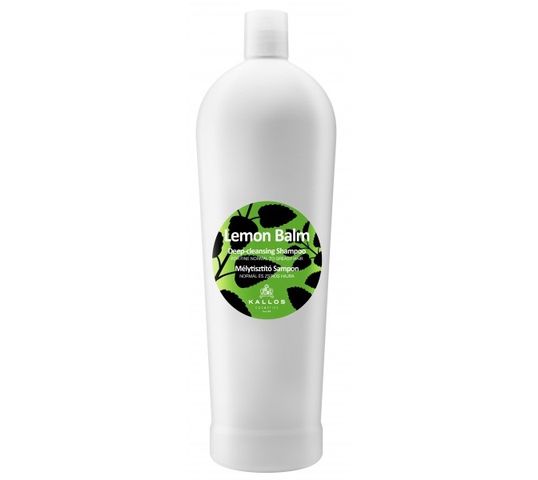 Kallos Lemon Balm Deep - Cleansing Shampoo szampon do włosów głęboko oczyszczający 1000ml