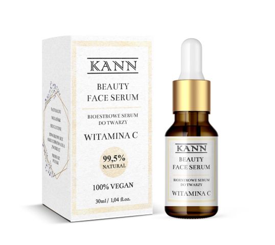 Kann Beauty Face Serum bioestrowe serum do twarzy z witaminą C (30 ml)