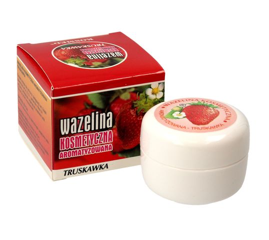 Kosmed Wazelina kosmetyczna aromatyzowana - Truskawka 15 ml
