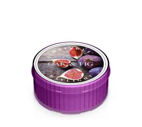 Kringle Candle Daylight świeczka zapachowa - Oak & Fig (35 g)