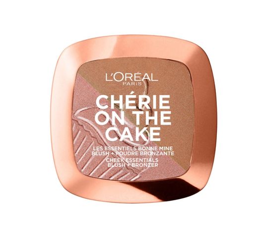 L'Oreal Paris Cherry On The Cake Blush & Bronzer róż i bronzer 01 Cherry Fever (9 g)