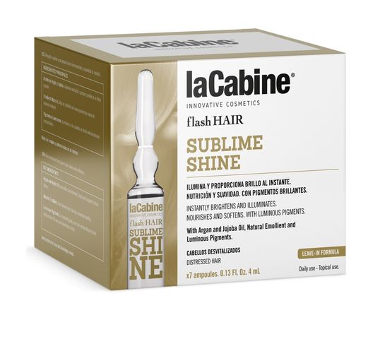 La Cabine Sublime Shine ampułki do włosów 7x5ml