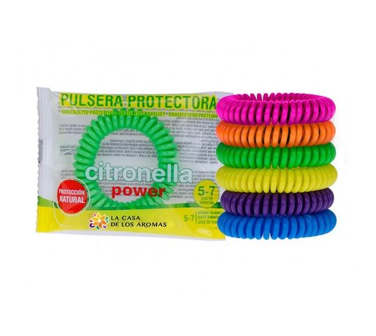 La Casa de los Aromas Citronella bransoletka spiralna o zapachu trawy cytrynowej 1szt.