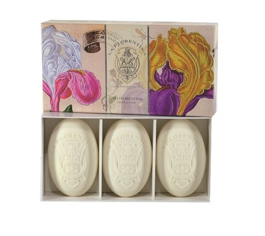La Florentina Hand Soap zestaw mydeł do rąk Florentina Iris 3x150g