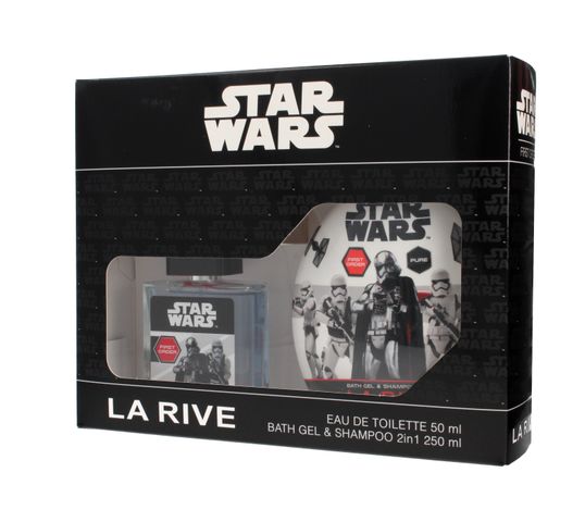 La Rive Disney Star Wars First Order zestaw woda toaletowa 50 ml + płyn do kąpieli i szampon 2w1 250 ml