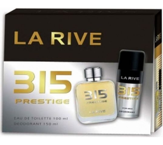 La Rive for Men 315 Prestige Zestaw woda toaletowa 100 ml + dezodorant 150 ml