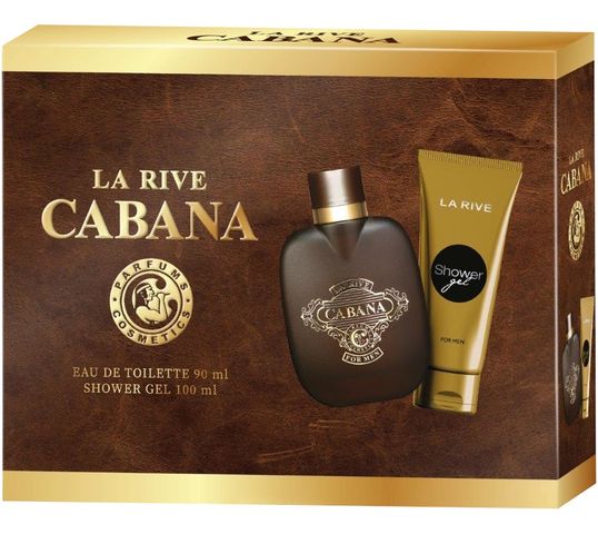 La Rive For Men zestaw prezentowy Cabana woda toaletowa (90 ml) + żel pod prysznic (100 ml)