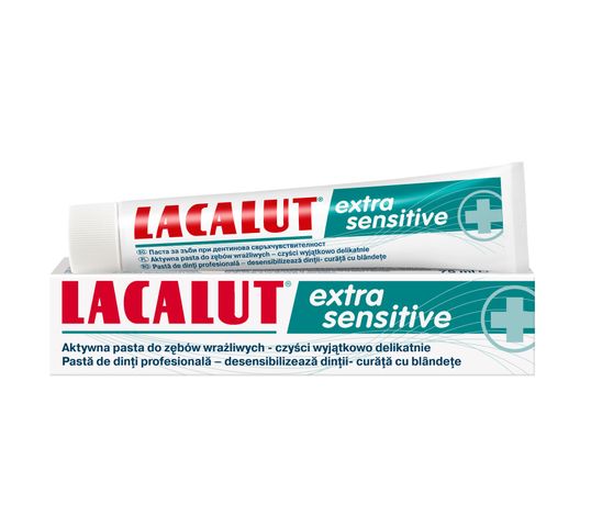 Lacalut Extra Sensitive pasta do zębów 75 ml