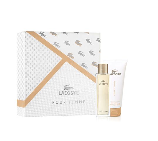 Lacoste Pour Femme zestaw woda perfumowana 50ml + balsam do ciała 100ml