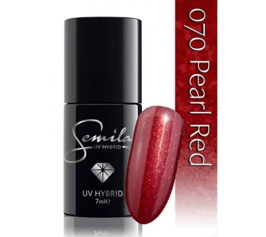 Lakier hybrydowy Semilac 070 Pearl Red 7 ml