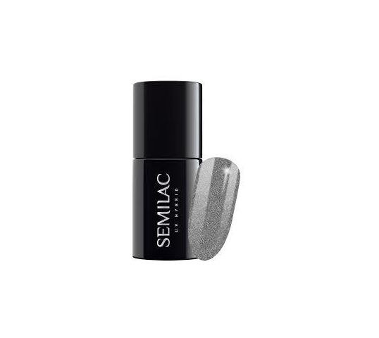 Lakier hybrydowy Semilac 259 Silver (Platinum) 7 ml