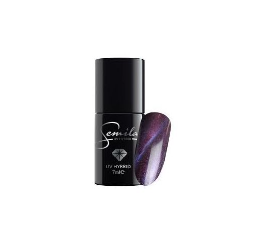 Lakier hybrydowy Semilac 615 Violet Cat Eye 7 ml