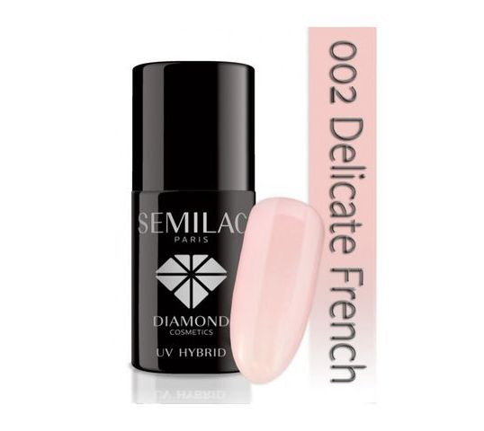 Lakier hybrydowy Semilac Delicate French 002 7 ml