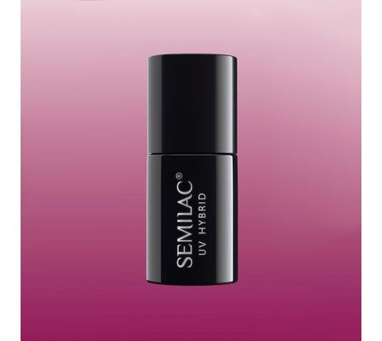 Lakier hybrydowy Semilac Thermal 643 Cherry & White 7 ml