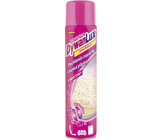 Lakma Dywanlux  Środek do czyszczenia dywanów antyalergiczny aerozol - kwiatowy (600 ml)