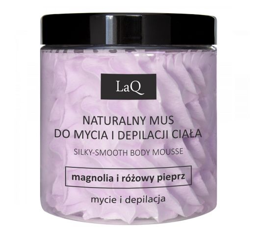 LaQ Kicia Magnolia mus do mycia i depilacji ciała Magnolia i Różowy Pieprz 250ml
