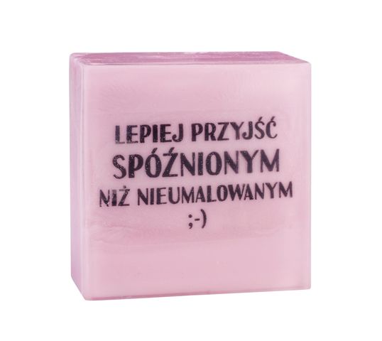 LaQ Short Message Soap SMS naturalne mydło glicerynowe wiśnia (60 g)