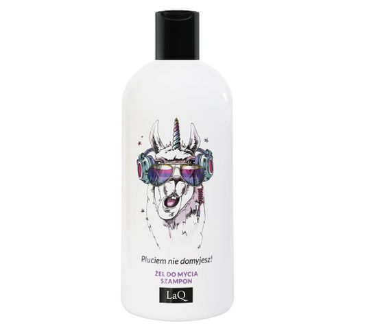 LaQ Żel do mycia ciała i szampon do włosów 2w1 Lama 300ml
