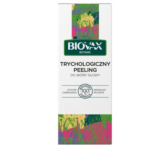 Biovax Botanic trychologiczny peeling do skóry głowy Czystek i Czarnuszka (125 ml)