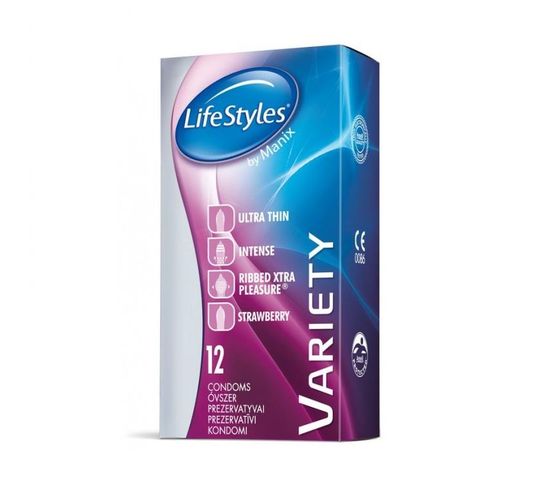 LifeStyles by Manix Variety prezerwatywy lateksowe 12szt