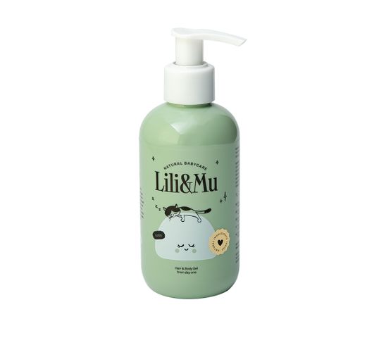 Lili&Mu Żel do mycia ciała i włosów dla dzieci i niemowląt (200 ml)